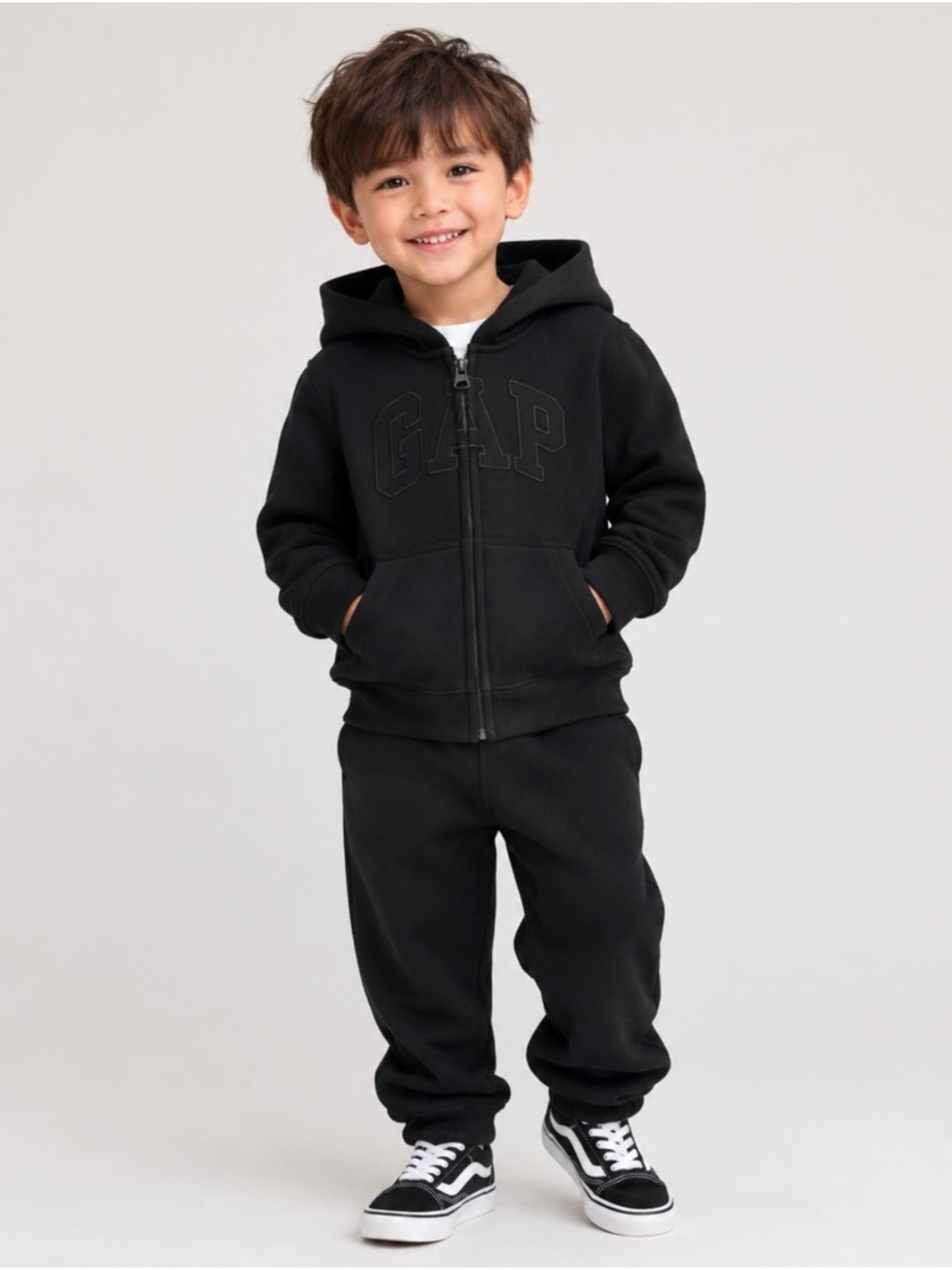 SET Two Piece GAP Kids Toddler Boy Unisex Sweatsuit Sweatshirt Sweats Pants
